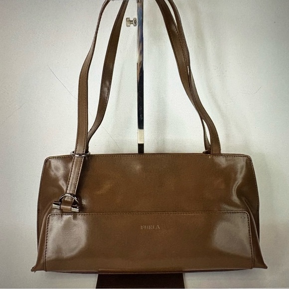 Furla Brown Shoulder Bag (gently used) with dust bag - Picture 17 of 17